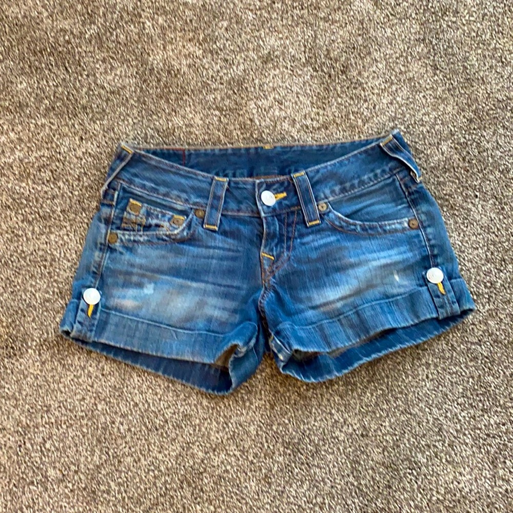 True Religion Jean Shorts